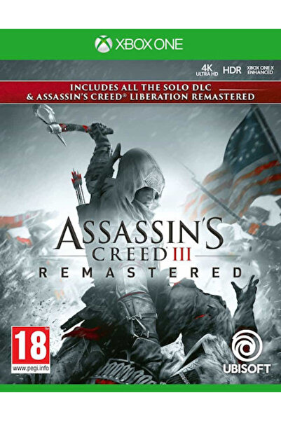 Ubisoft Ltd Assassin's Creed III Remastered Παιχνίδι για Xbox One
