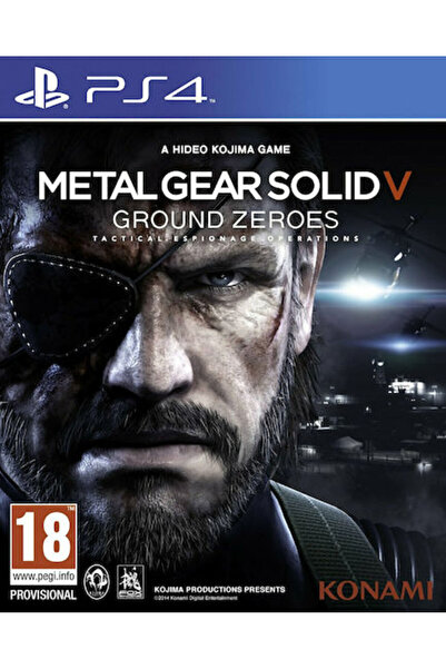 KONAMI Metal Gear Solid V: Ground Zeroes Παιχνίδι PS4 (Μεταχειρισμένο)