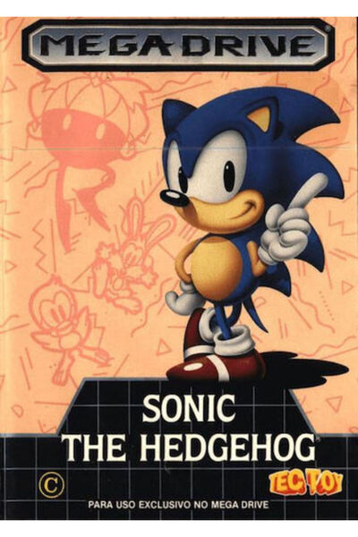 SEGA Σόνικ ο Σκαντζόχοιρος Παιχνίδι Mega Drive (Μεταχειρισμένο)