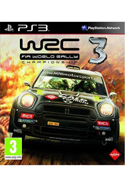 NAMCO BANDAI WRC 3: FIA World Rally Championship Παιχνίδι PS3 (Μεταχειρισμένο)