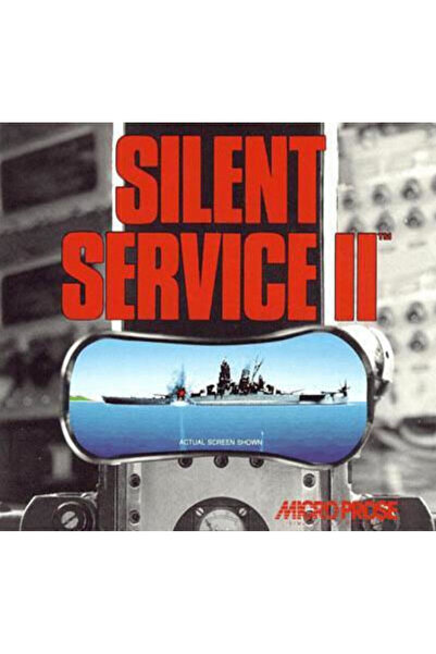 OEM Silent Service II Amiga Game (Μεταχειρισμένο)