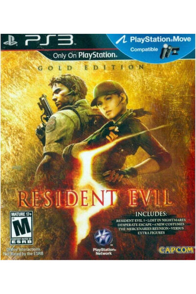 CAPCOM Resident Evil 5 Gold Edition Παιχνίδι PS3