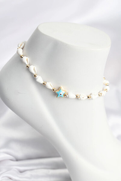 Generic Brand Sea Shell Model Star Detailed Anklet