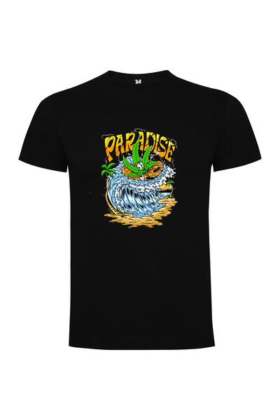 iLovePrints Dragon Wave Paradise Tshirt