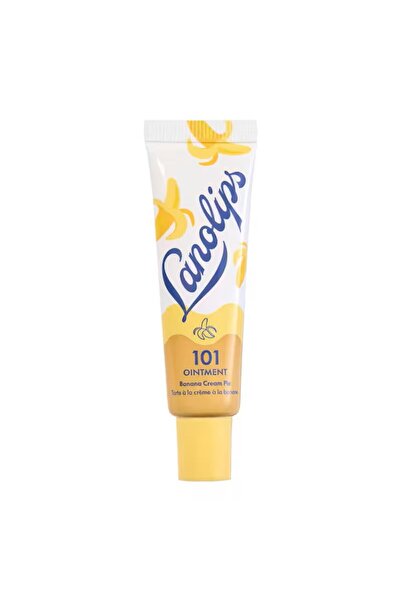 LANOLIPS SUN بلسم الشفاه كريمي بالموز للترطيب المكثف للبشرة الجافة 10 جرام