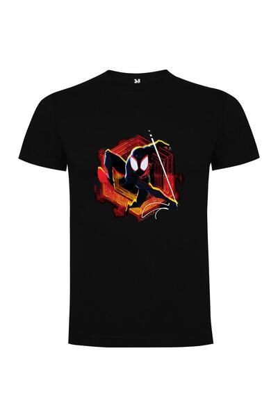 iLovePrints Spiderverse Swing: Futuristic Charm Tshirt