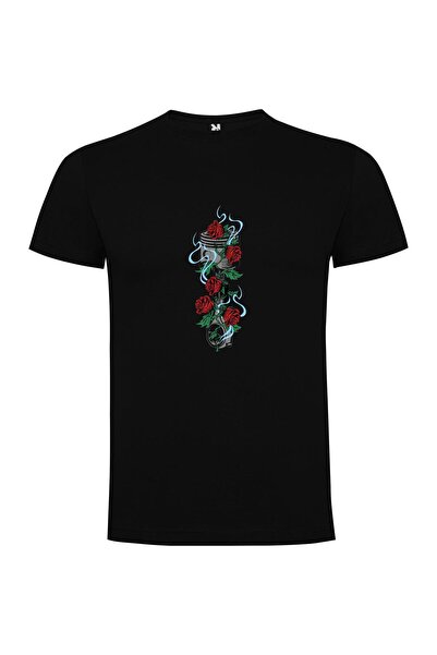iLovePrints Roses in Cyberpunk Tshirt