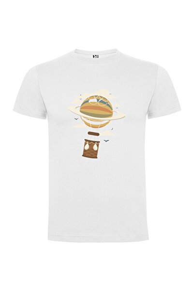 iLovePrints Skyborne Steampunk Balloon Tshirt