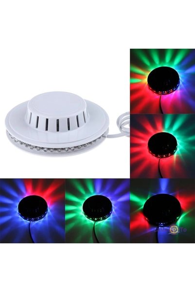 ARMÜZ Fithome M29 48 Led Rgb Automatic Color Changing Rotating Sunflower Ufo Led