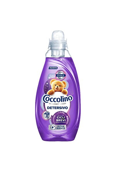 Coccolino Detergent lichid pentru mașina de spălat, 37 ml, 1480 ml, ultra alb