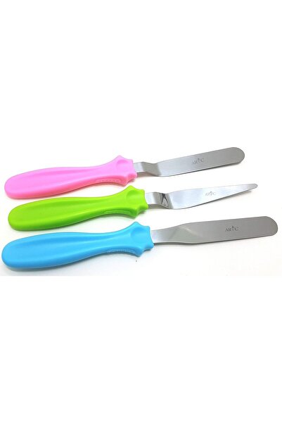 ARTC 3 Pcs Stainless Steel Butter Spatula Spreader Angled Icing Spatula Offse...
