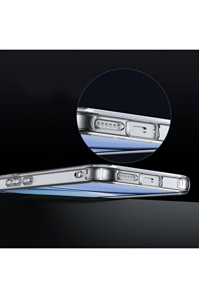 Rivor Poco X8 Pro Uyumlu Kılıf Kamera Yükseltili Magsafe Şarj Özellikli Şeffaf Yüzey Sert Kapak