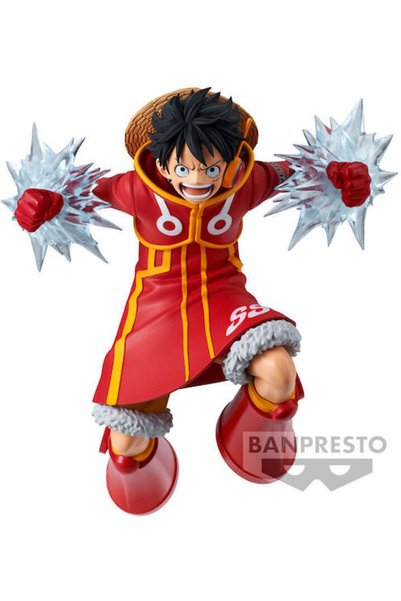 Banpresto One Piece Monkey D Luffy Φιγούρα Καταγραφής Μάχης 14 εκ.