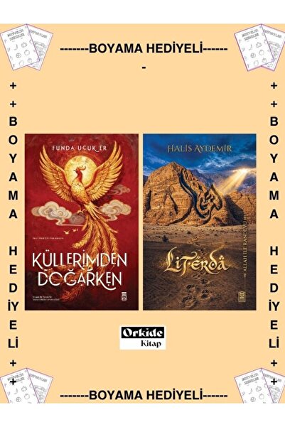Timaş Yayınları Boyamalı - Küllerimden Doğarken - Literda , Halis Aydemir , F...