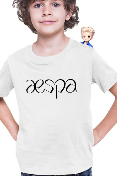 OEM Μπλουζάκι Aespa K-pop Εμπορεύματα