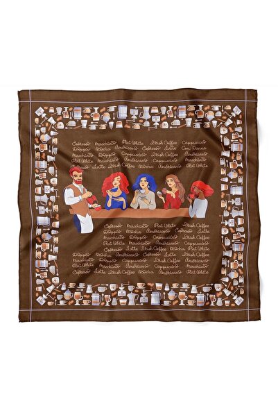 IŞIKTAŞ COLLECTİON Best Friend Desen Bandana Fular 50*50