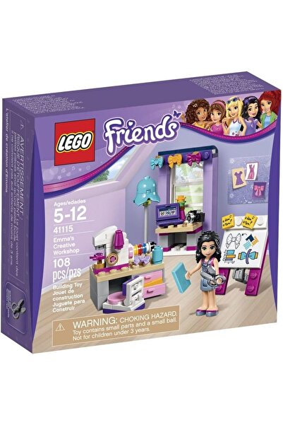LEGO 41115 ورشة عمل إيمّا الإبداعية من فريندز