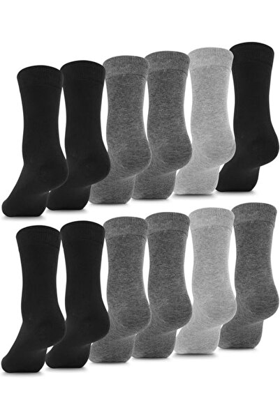 OEM Șosete Bumbac 42-45, Fullluwaa, Set 12 Perechi, Respirabile, Confortabile...