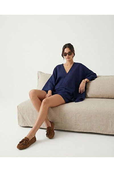 CKM MODA Helli shorts navy blue