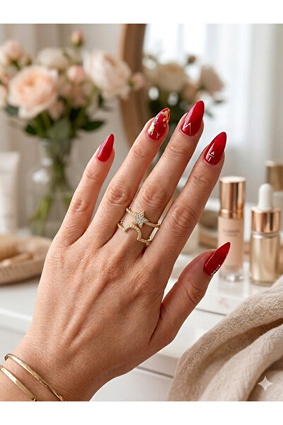 JEWELERY ✨ Işıltılı Yıldız Detaylı Ayarlanabilir Gold Kadın Günlük Kullanıma ...