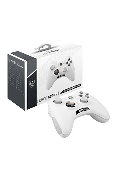 MSI Force GC30 V2 White PC/Android Kablosuz Beyaz Gamepad