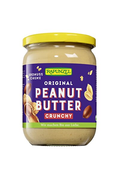 Rapunzel Unt de arahide crocant vegan,