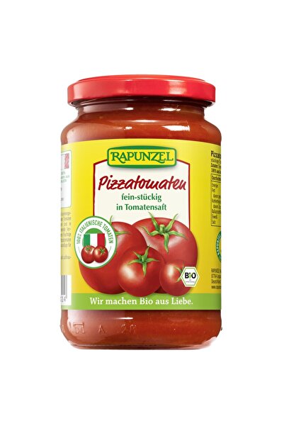 Rapunzel Tomate bucati in sos de rosii pentru pizza,