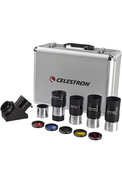 Celestron 94305-cgl 1,25; Çok renkli mercek ve filtre seti 5 cm 94305