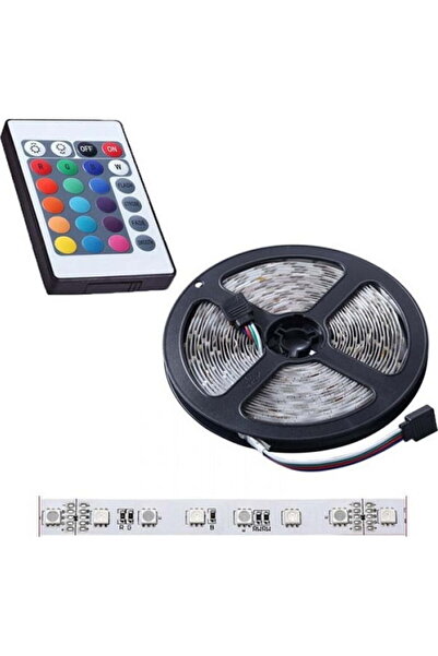 ACP Αδιάβροχη Ταινία LED 12V RGBW 5μ Τύπου SMD3014 με Τροφοδοτικό & Τηλεχειρι...