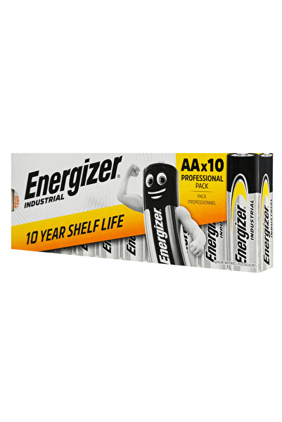 Energizer αλκαλικές μπαταρίες Industrial, AA/LR6, 1.5V, 10τμχ