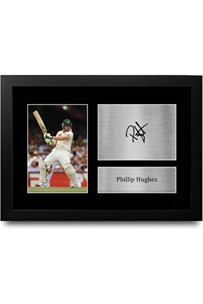 HWC Trading Phillip Hughes Australia Gifts Printed Signed Autograph Picture f...