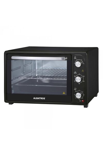 ALBATROS A45BC2 45L 1800W Cuptor electric cu convecție, Negru, Temperatură re...