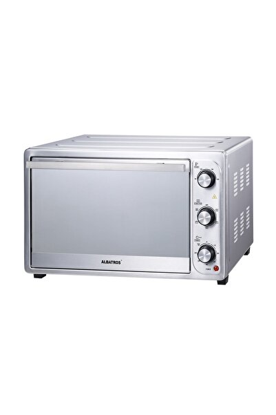 ALBATROS A45CRX2 Cuptor electric de 45L, 1800W, din oțel inoxidabil, cu rotis...