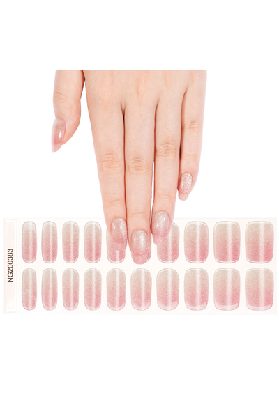BECKIES GLAM Σετ 20 τεμαχίων Top Bottom Beckies Glam, ημιμόνιμες λωρίδες τζελ...