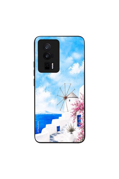 Sonique Θήκη Greek Island Muse Series για Xiaomi Poco F5 Pro 5G Άνεμος Μυκόνου