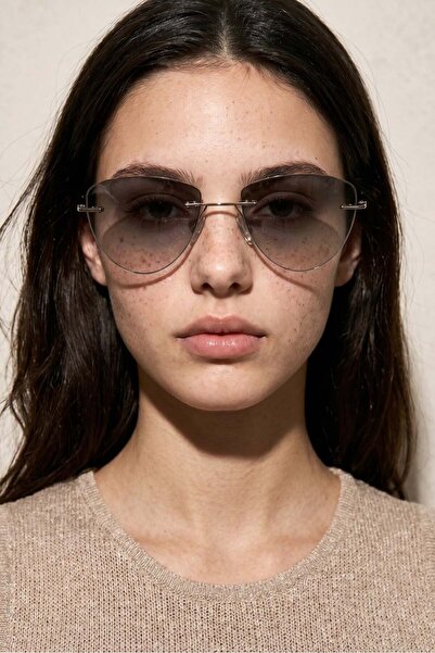 Bilge Karga Burch Silver Black Sunglasses