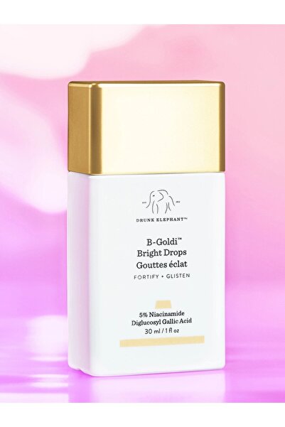 Drunk Elephant سيروم B-Goldi Bright Drops - سيروم لتفتيح وتقوية البشرة يحتوي ...