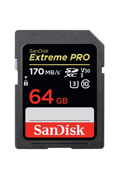 SanDisk Card de memorie SDXC Clasa 10 de 64GB, Până la 90MB/s