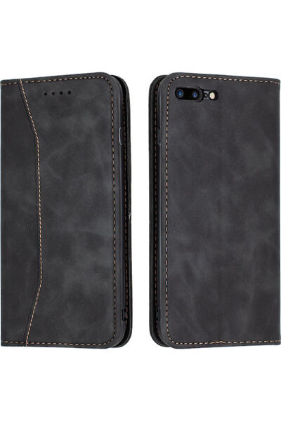 Other Bodycell PU Leather Wallet Synthetic Leather Black (iPhone 8/7 Plus) Co...