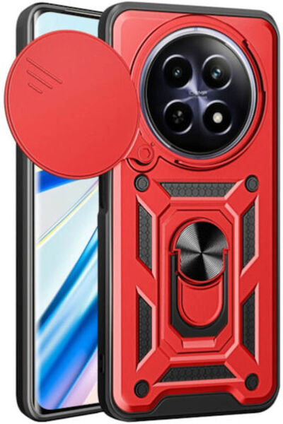 OEM Bodycell Armor Συρόμενη Θήκη Προστασίας Realme 12 Pro/12 Pro Plus 5g Κόκκ...