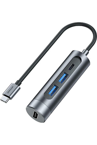 Joyroom Σταθμός σύνδεσης USB-C με HDMI 4K PD Γκρι (S-H 113-DG)