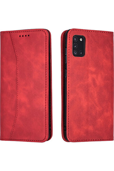 Other Bodycell PU Leather Book Synthetic Leather Red (Galaxy A31) Code: 04-00308