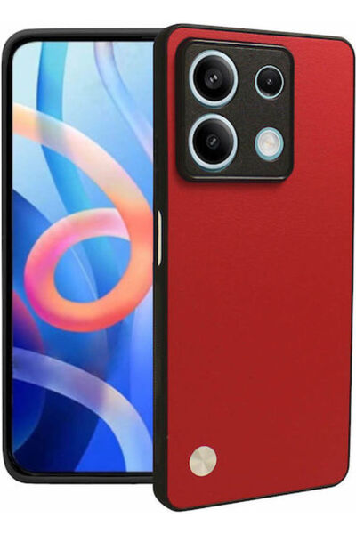 OEM Βίγκαν Κόκκινη Πίσω Θήκη (Redmi Note 13 5G)