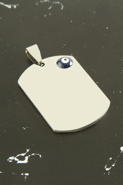Generic Brand Steel Pendant with Engraving 2.5*3.5 cm