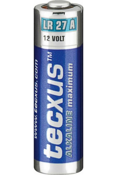 TECXUS Αλκαλικές Μπαταρίες A27 Μέγιστο 12V Κωδικός: 23215