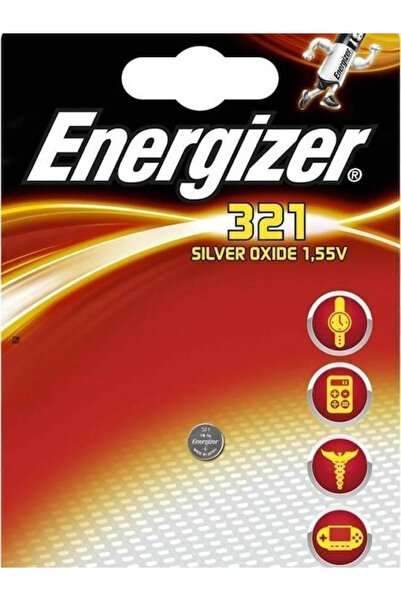 Energizer 321 Μπαταρία ρολογιού οξειδίου του αργύρου SR65 1.55V 1 τεμάχιο