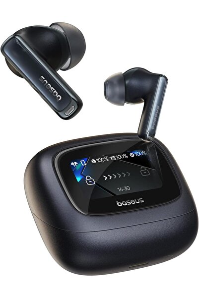 Baseus Căști Bowie M2s Ultra True Wireless, ANC, Bluetooth 5.4, Hi-Res, Negru