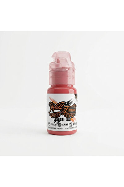 world famous Ink Pink Panther Parlak Pembe Dövme Boyası 1/2oz - 15ml