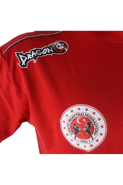 Dragondo Tricou imprimat pentru echipa de Muay Thai din Turcia TX8505