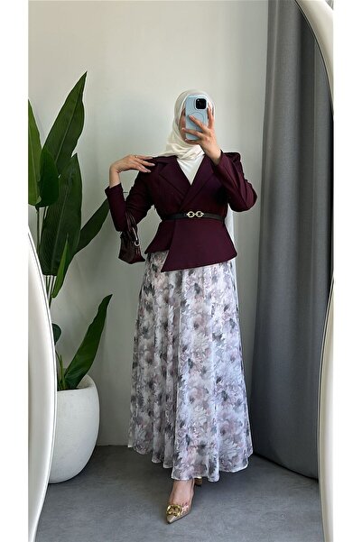 HİJAB STORE Bloom Skirt Suit